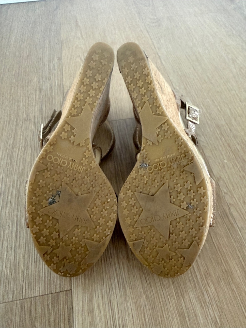 Jimmy Choo Wedge Sandals Portia - Picture 3 of 5
